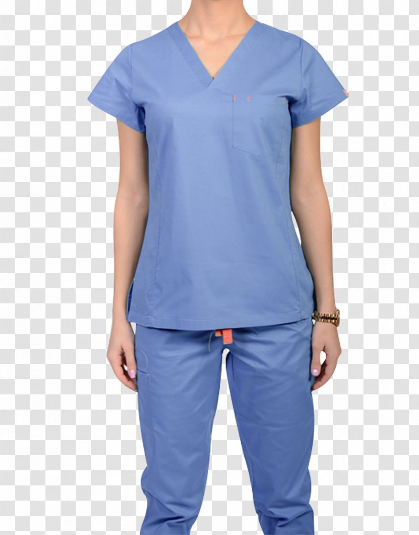 Scrubs T-shirt Sleeve Lab Coats Clothing - Uniform - Twenty Four Transparent PNG