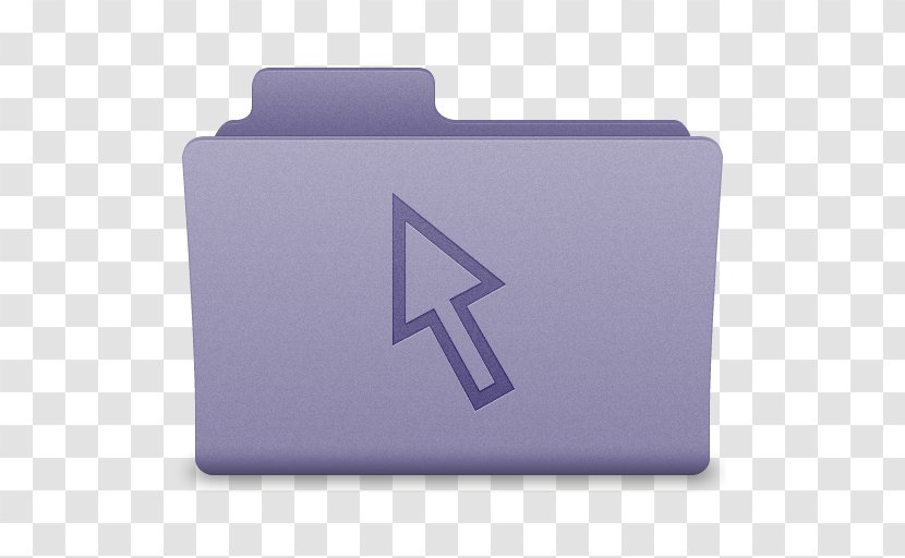 Computer Mouse Pointer Cursor Point And Click - Violet - Purple Icon Transparent PNG