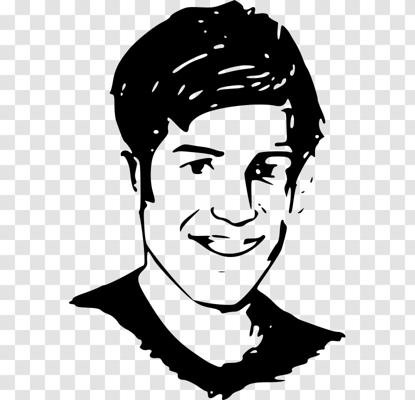 Atea Aaron Swartz Clip Art - Forehead - Monochrome Photography Transparent PNG