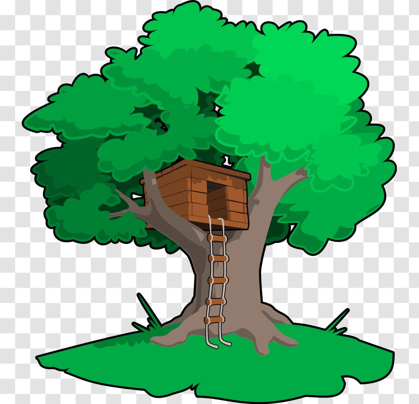 Magic Tree House Clip Art - Oak - Free Vector Trees Transparent PNG