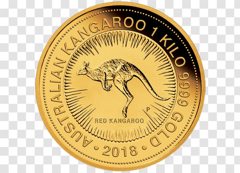 Perth Mint Bullion Coin Australian Gold Nugget - Krugerrand Transparent PNG