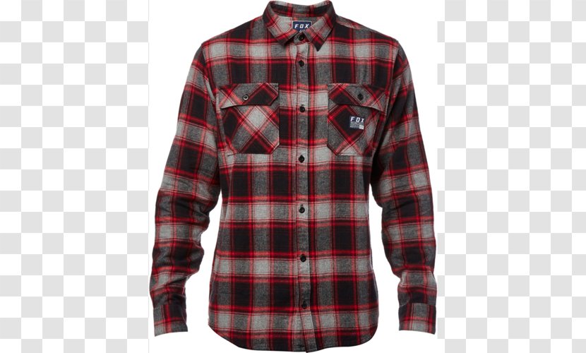 Flannel Dress Shirt Clothing T-shirt - Tshirt Transparent PNG