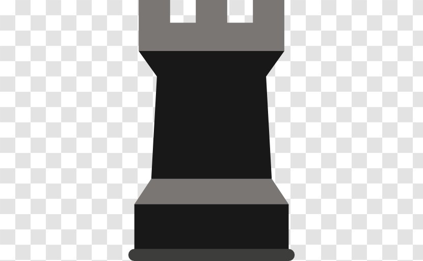 Chess Piece Titans Black Rook - Video Game Transparent PNG