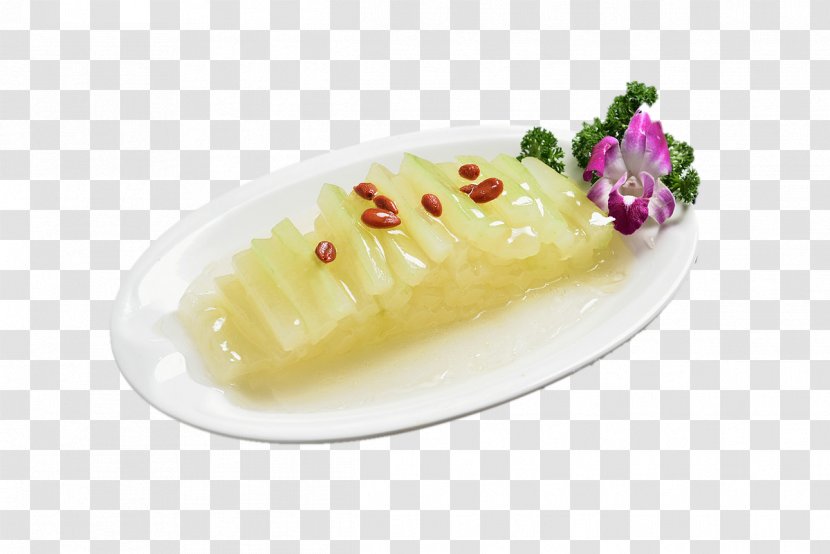Wax Gourd Melon Dish - Muskmelon - Salad Transparent PNG