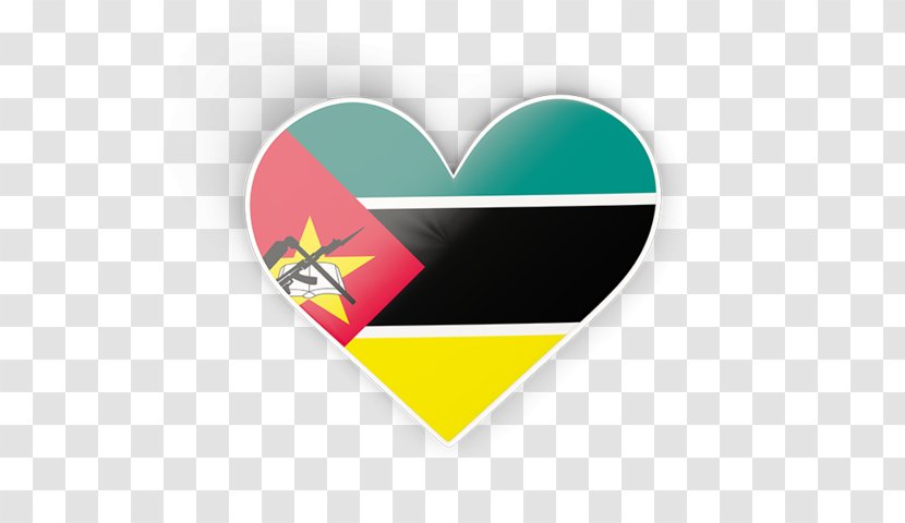 Flag Of Mozambique United States Washington, D.C. - Heart Transparent PNG