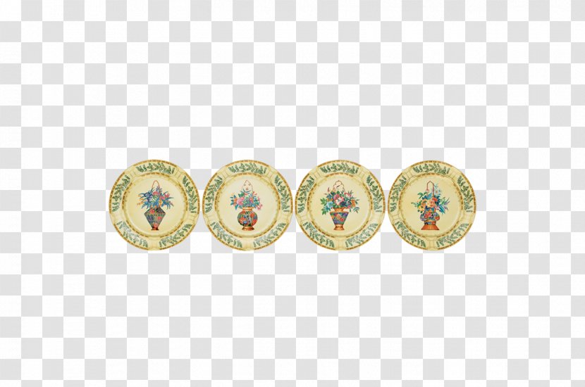 Plate Table Setting Mottahedeh & Company 01504 Brass Transparent PNG