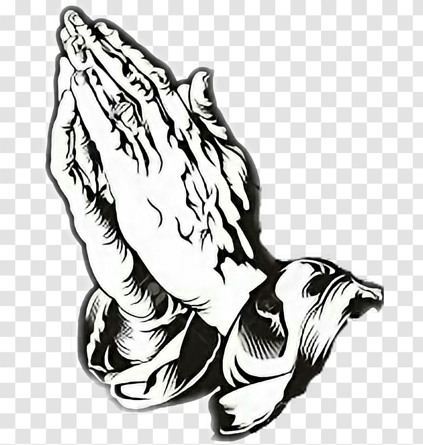 Praying Hands Prayer Drawing - Joint Transparent PNG