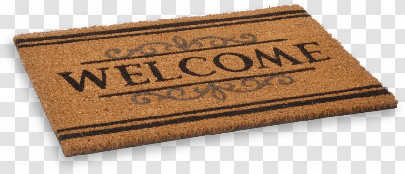 Mat Coir Tufting Floor - Welcome Transparent PNG