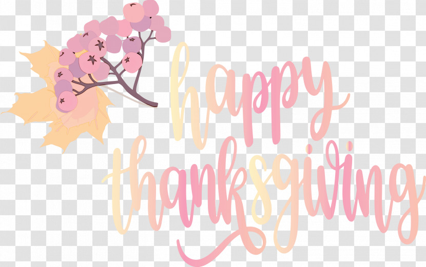 Happy Thanksgiving Autumn Fall Transparent PNG