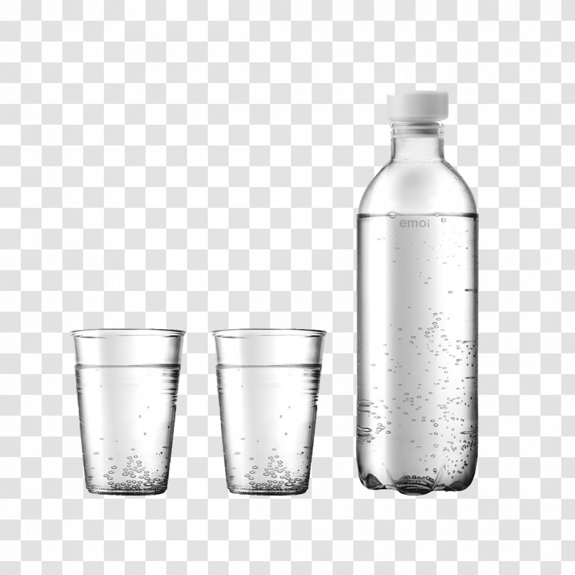 Bottled Water Glass - Mineral Bottles Transparent PNG