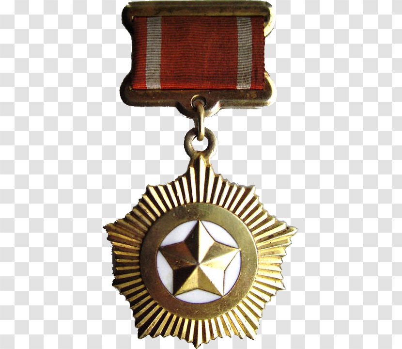 Medal Soviet Union Army Badge Military - Korean Star Transparent PNG