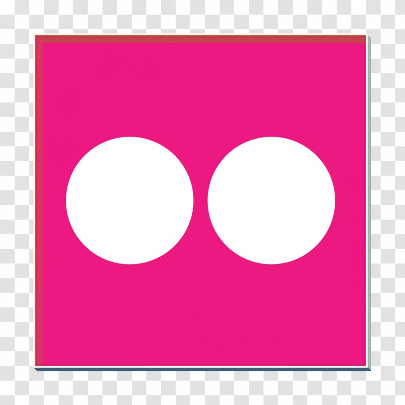Circle Icon - Flickr - Rectangle Polka Dot Transparent PNG