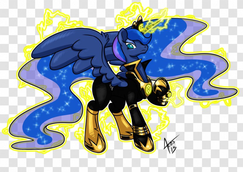 Princess Luna Pony Blackest Night DeviantArt Green Lantern Corps - Cartoon - Moon Lanterns Transparent PNG