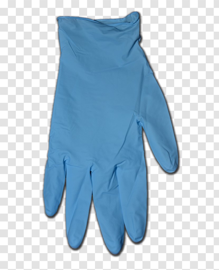Medical Glove Safety - Blue - Nitrile Rubber Transparent PNG