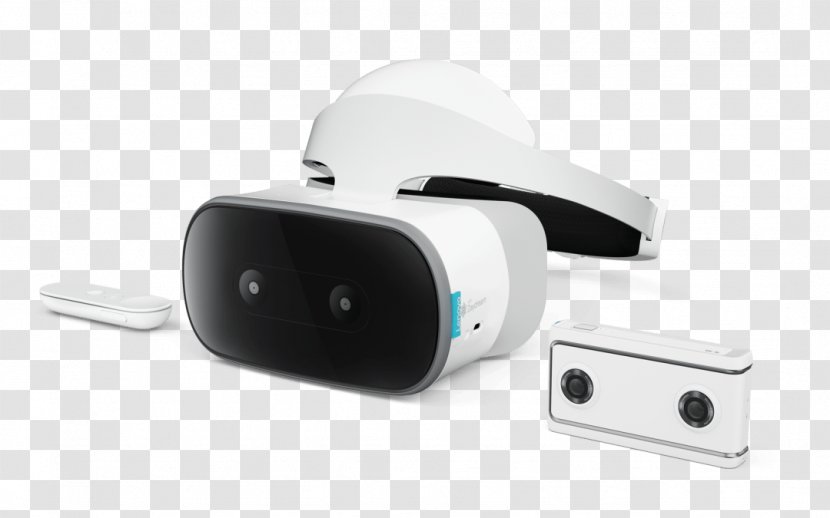 Google Daydream Virtual Reality Headset Lenovo Mirage Solo - Headmounted Display - Vision Transparent PNG
