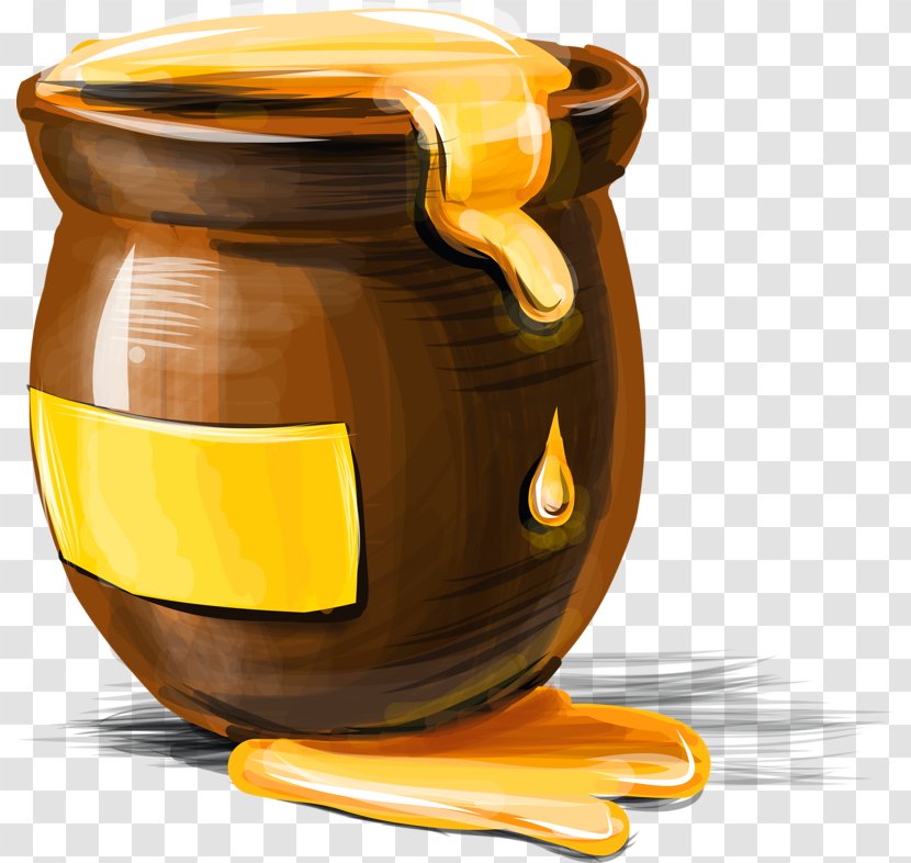 Bee Honeypot Clip Art - Cup Transparent PNG