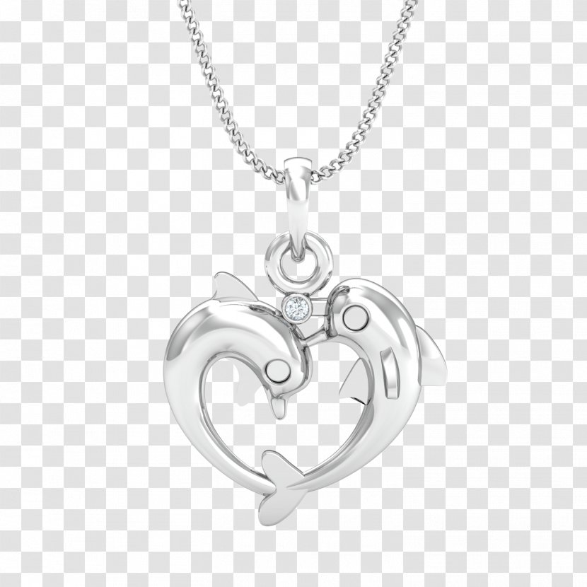 Locket Necklace Body Jewellery - Heart Transparent PNG