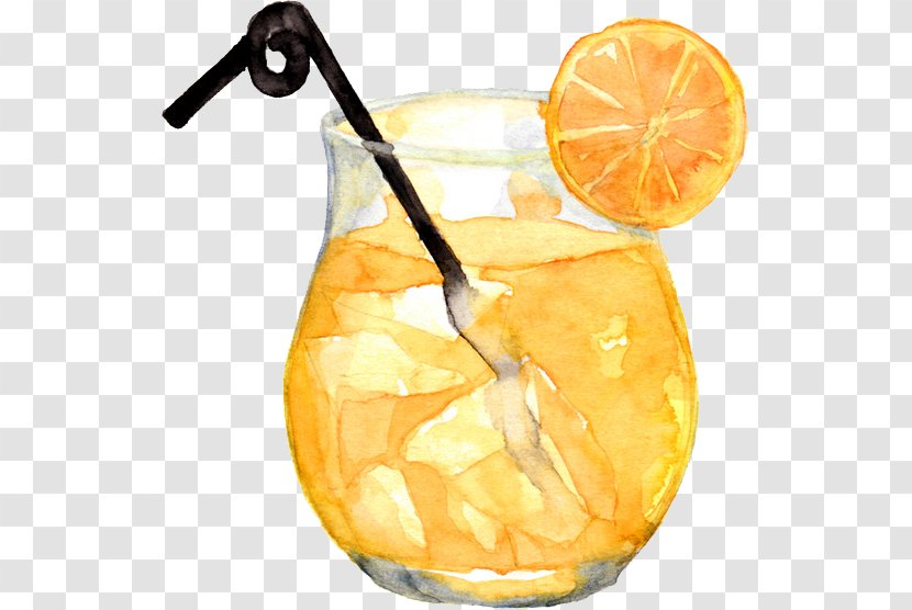 Orange Juice Tea Cocktail Dim Sum - Drink - Lemonade Transparent PNG