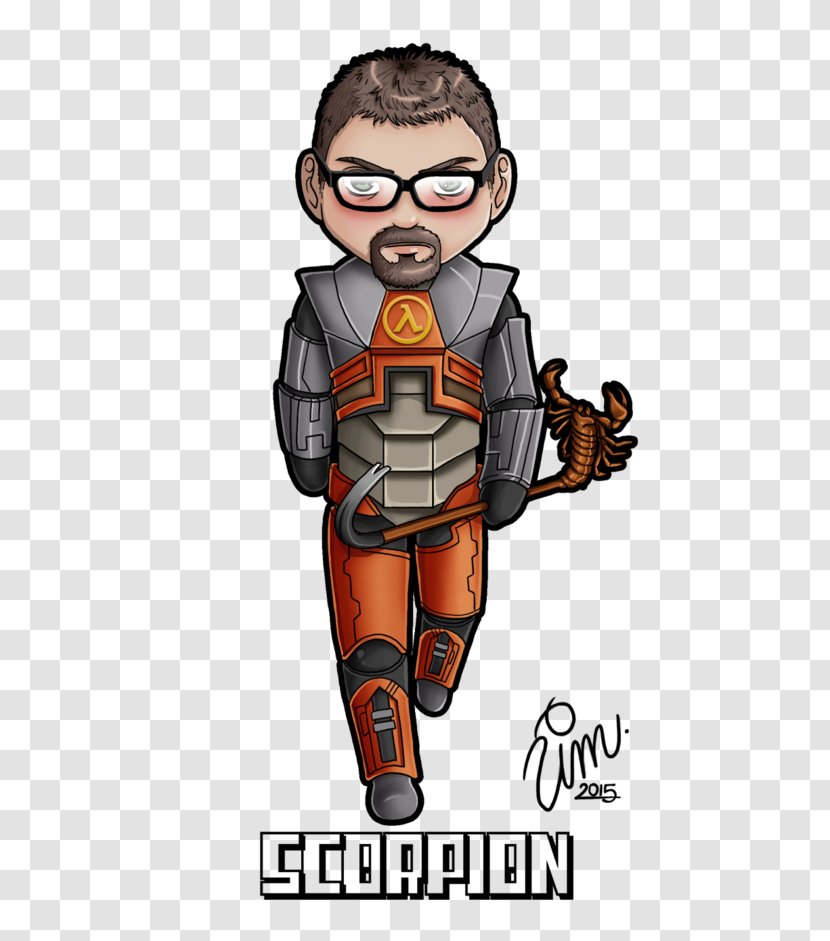 Gordon Freeman Half-Life 2 Wiki Gamer - Vision Care - Cartoon Transparent PNG