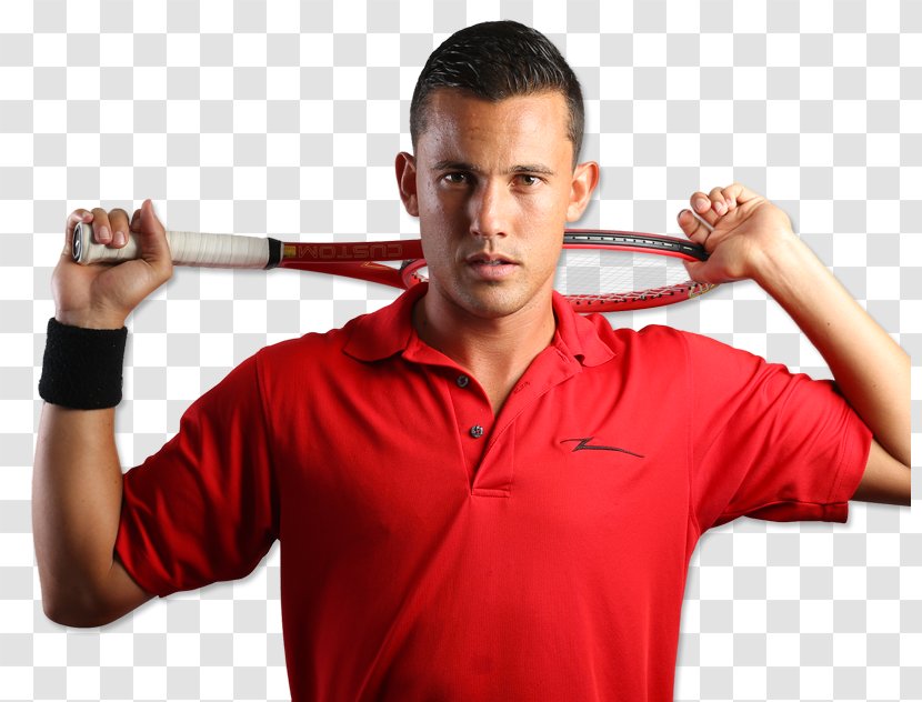 T-shirt Rackets Tennis Shoulder - Material - Man Transparent PNG