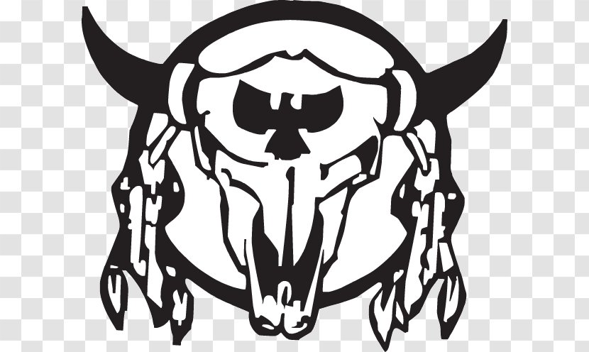 Texas Longhorn Water Buffalo Decal Sticker Drawing - Logo - Skull Transparent PNG