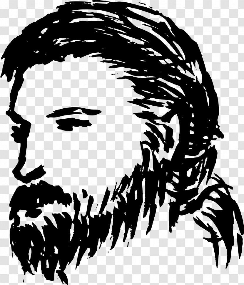 Drawing Beard Art Clip - Fictional Character - Daddy Transparent PNG