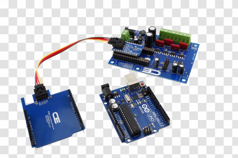 Microcontroller Electronic Component Electronics Circuit Electrical Network - Proportional Myoelectric Control Transparent PNG