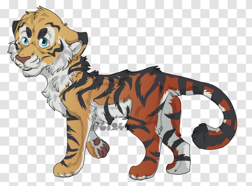 Tiger Big Cat Terrestrial Animal Puma - Figure Transparent PNG