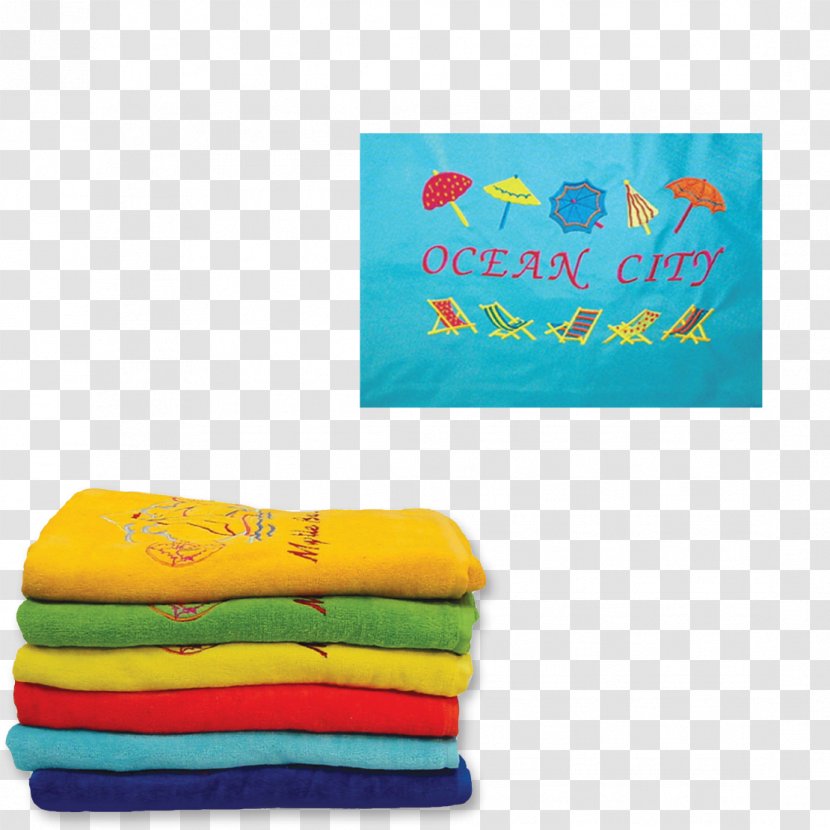 Towel Product Font - Textile - Embroidered Stools Transparent PNG