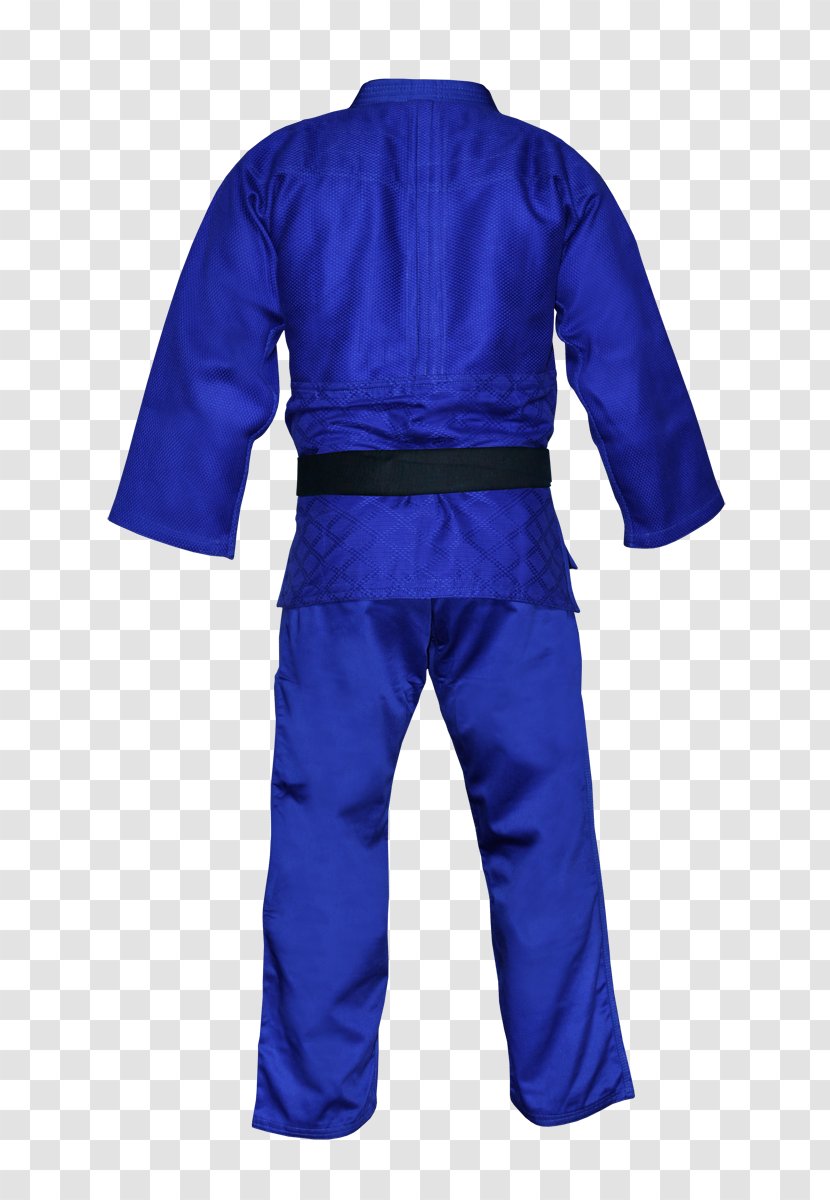 Brazilian Jiu-jitsu Gi Workwear Blue Kimono - Overall - Blues Transparent PNG