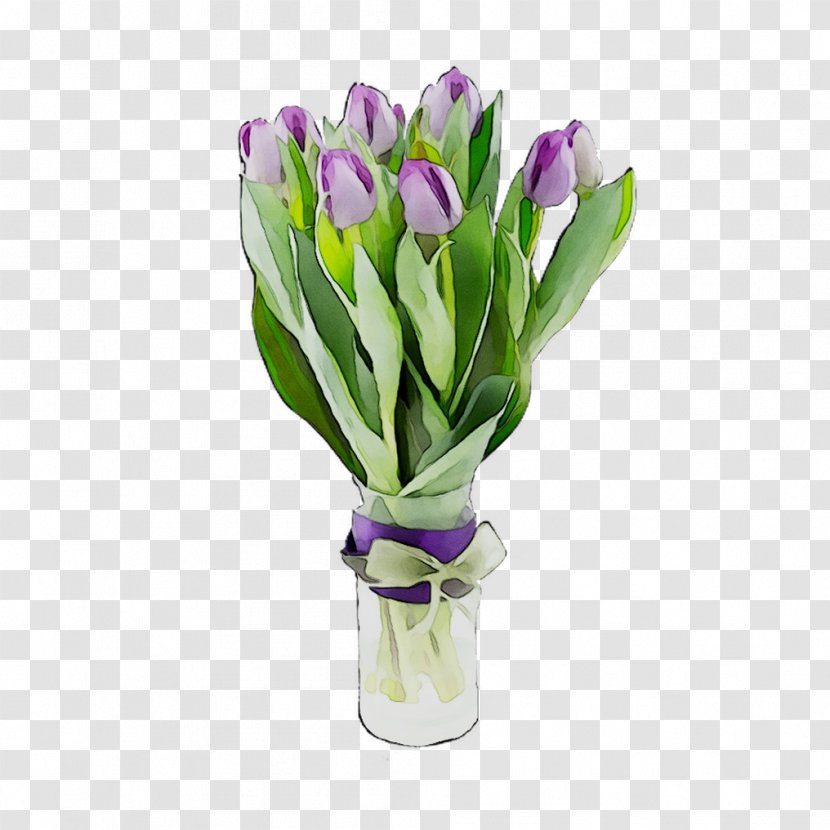 Tulip Cut Flowers Floral Design Flower Bouquet - Flowering Plant Transparent PNG