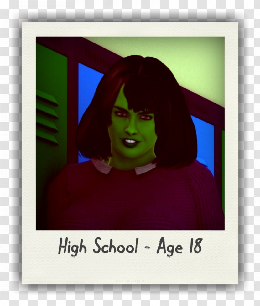 Character Cartoon Poster Fiction - Green - She Hulk Transparent PNG