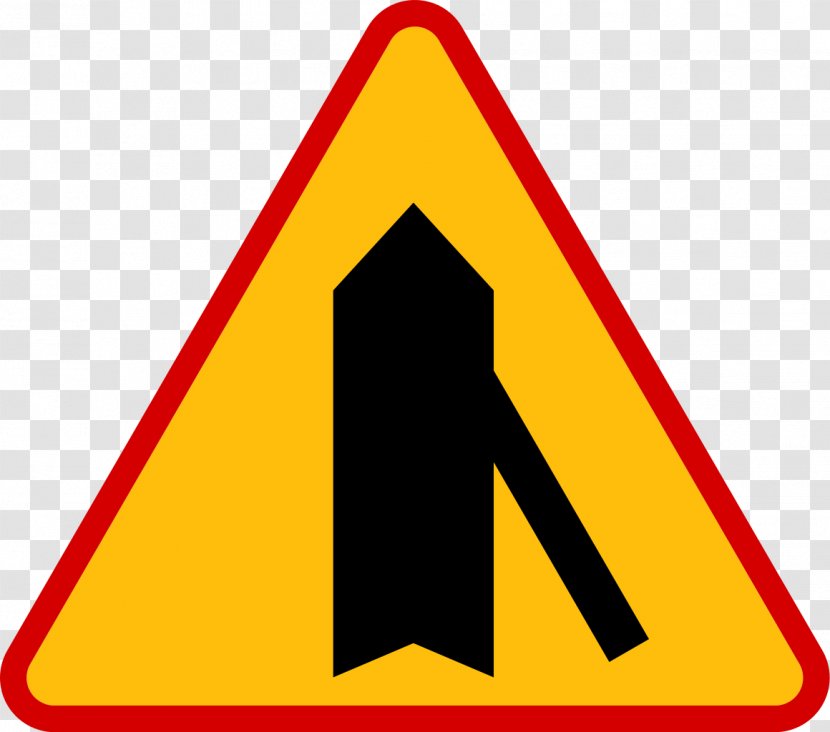 Warning Sign Traffic Road Bildtafel Der Verkehrszeichen In Polen - Safety Transparent PNG