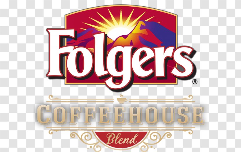 Folgers Instant Coffee Logo CoffeeHouse Blend Medium Dark Roast Ground 306g - Mug Transparent PNG