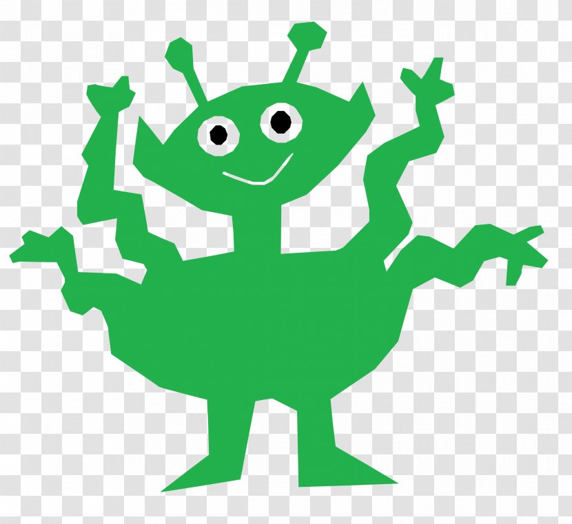 Art Clip - Tree Frog - Alien Transparent PNG
