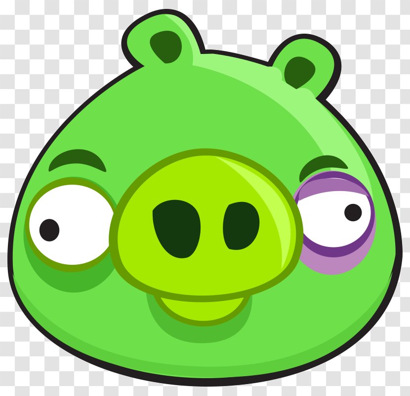 Bad Piggies Angry Birds 2 Star Wars II Go! - Smiley - Pig Transparent PNG