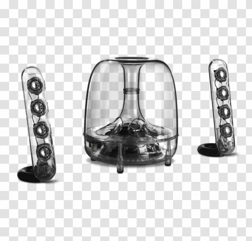Harman Kardon SoundSticks III Wireless Speaker Loudspeaker - Music Centre - Go Play Battery Transparent PNG