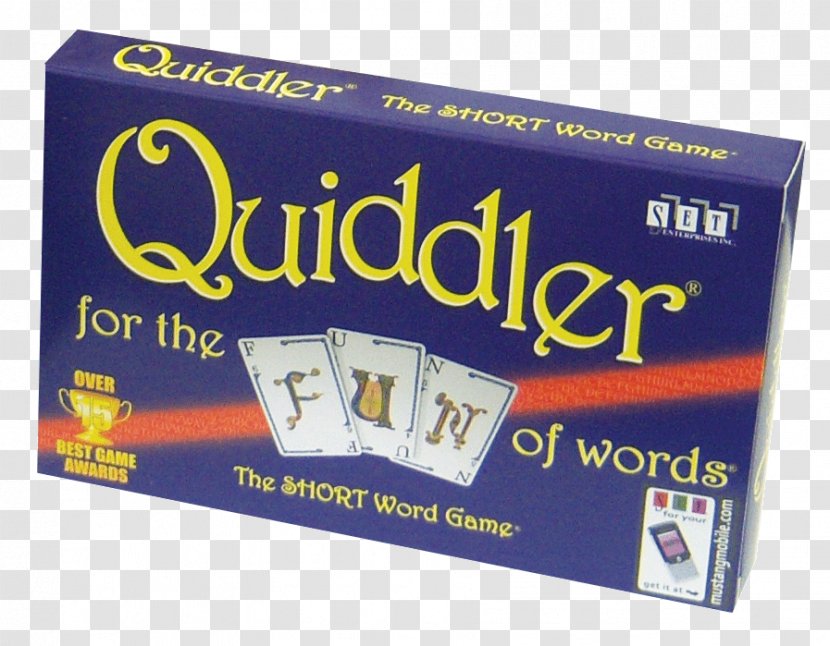 Set Words With Friends Quiddler Patience Word Game - Scrabble Transparent PNG