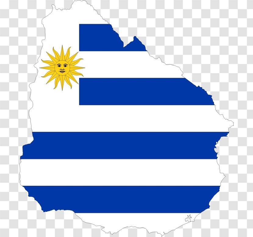 Flag Of Uruguay Map Clip Art - Sun May Transparent PNG