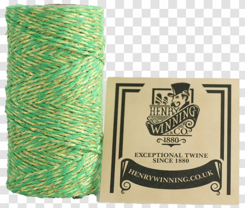 Twine Yarn String Red Rope - Thread Of Fate - Green Sparkle Transparent PNG