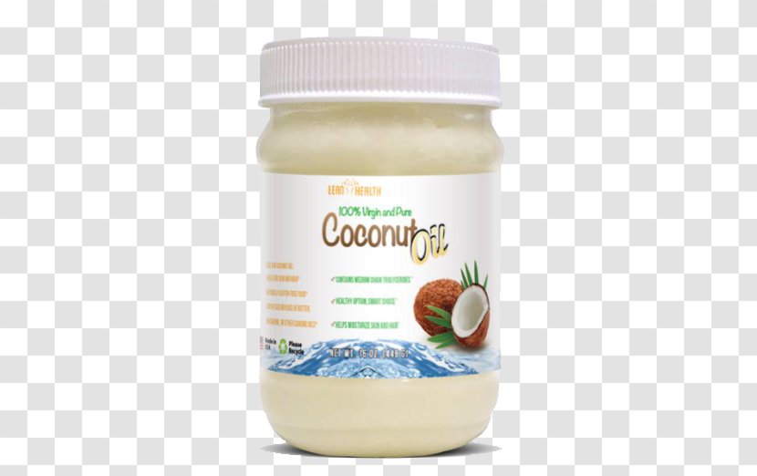 Organic Food Coconut Oil Cream Flavor - Skin Transparent PNG