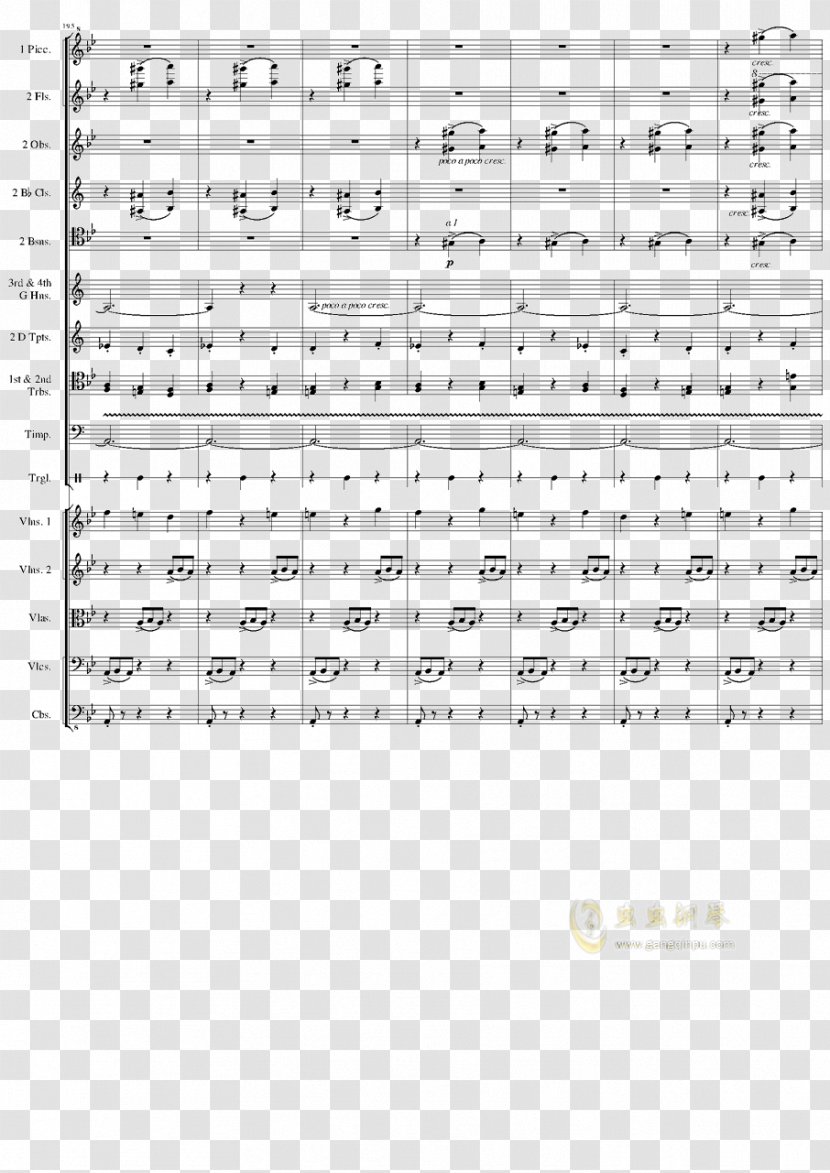 Musical Notation Concerto Choir Piano Symphony - Tree Transparent PNG