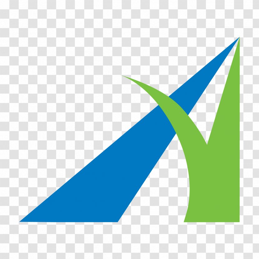 Logo Triangle Brand Font - Sky Transparent PNG