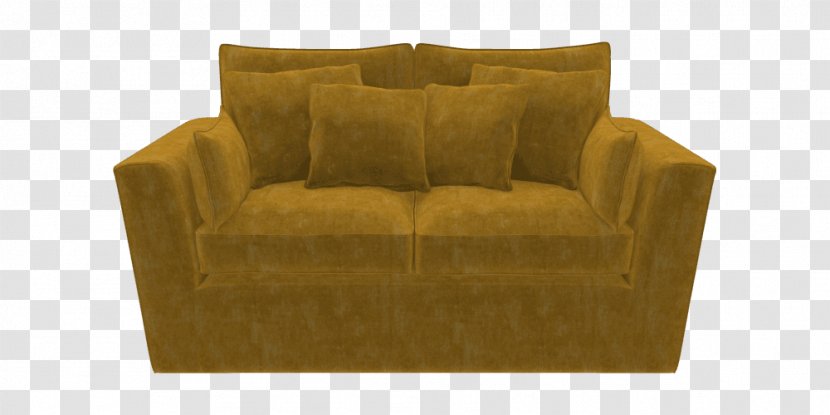 Couch Product Design Chair - Golden Yellow Material Transparent PNG