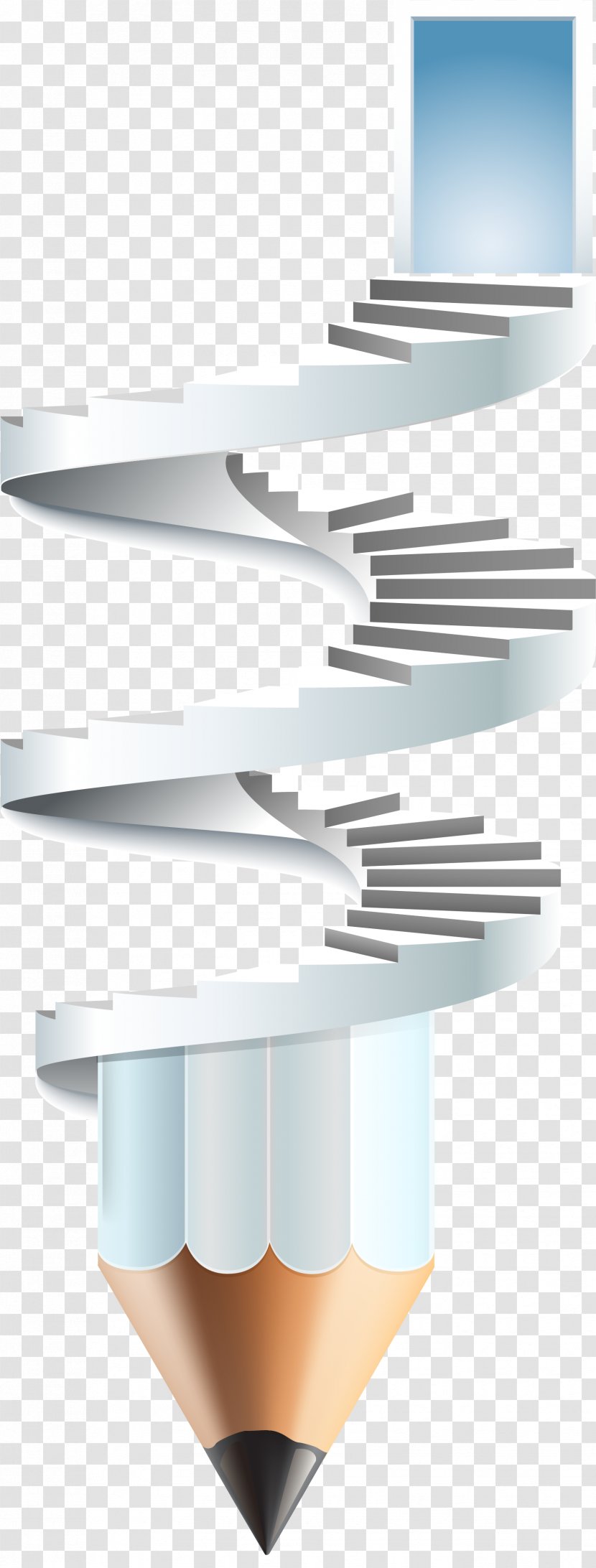 Stairs Pencil Creativity - Creative Transparent PNG