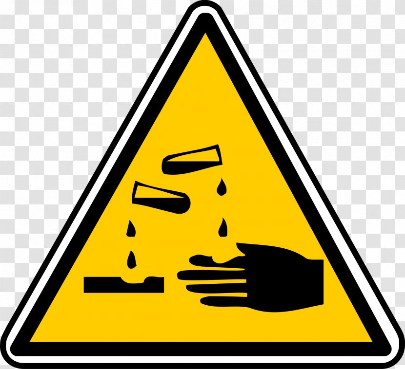 Corrosive Substance Corrosion Hazard Symbol Acid Chemical - Stock Photography - Warning Sign Transparent PNG