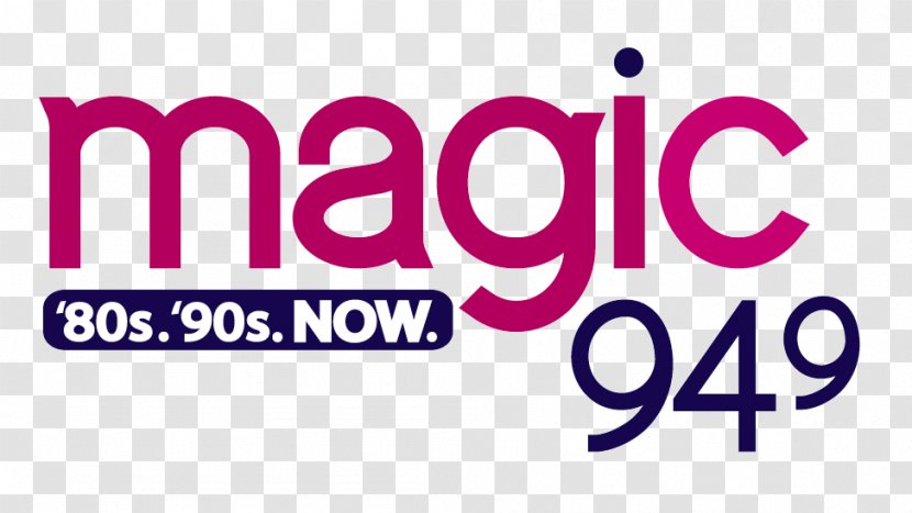WWRM Logo Cincinnati Radio Station Just Pretend - Magenta - Text Transparent PNG