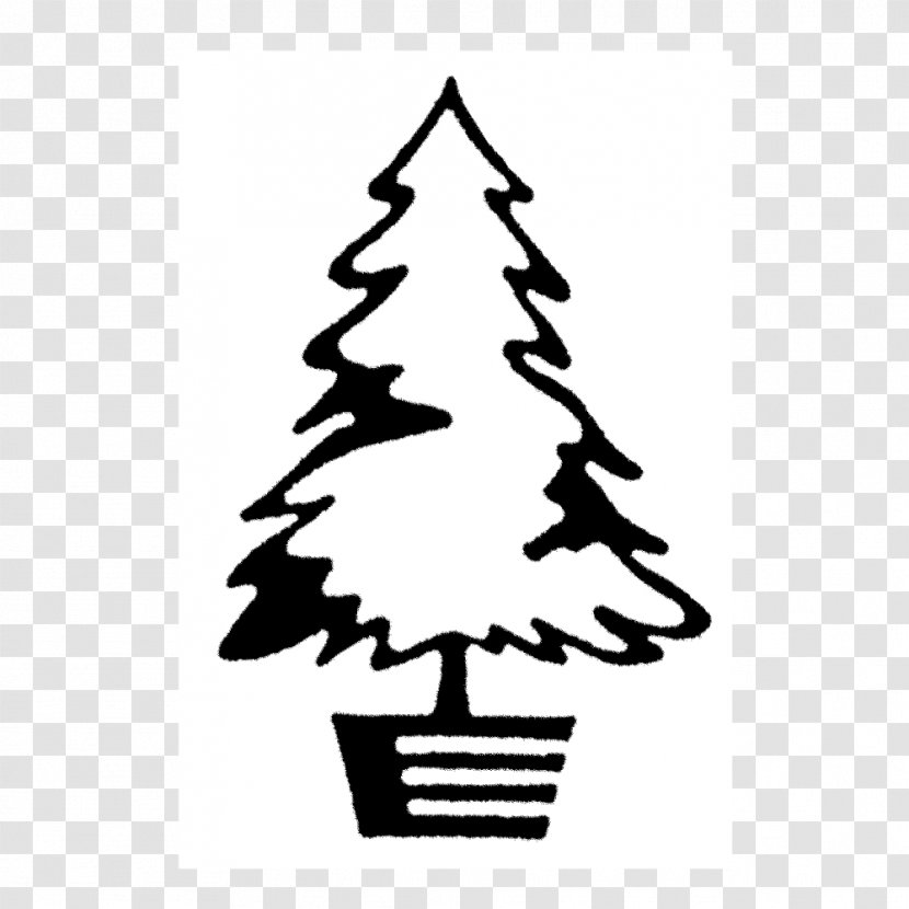 Christmas Tree Ornament Pine Clip Art - White Transparent PNG