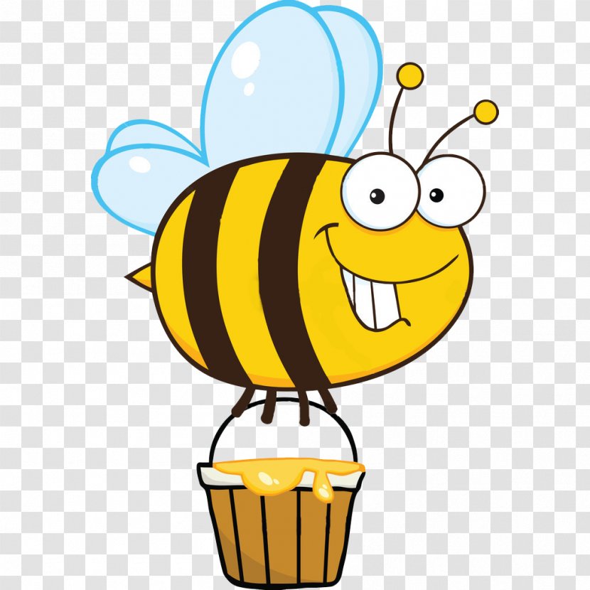 Bee Royalty-free Drawing Clip Art - Artwork Transparent PNG