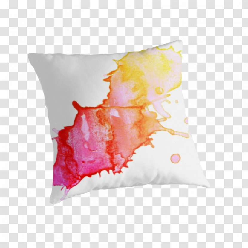 Watercolor Painting Palette Art - Pillow - Watercolour People Transparent PNG